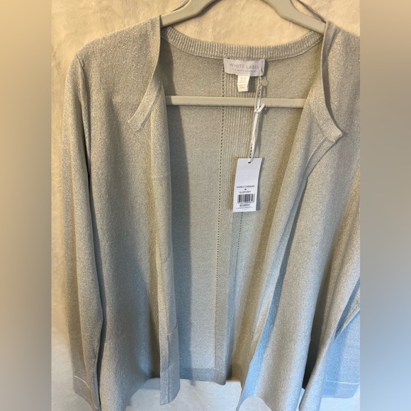 WHITE LABEL/The White Company Sparkle Cardigan. US Size 12 (UK Size 16, EU 44) - Picture 2 of 10